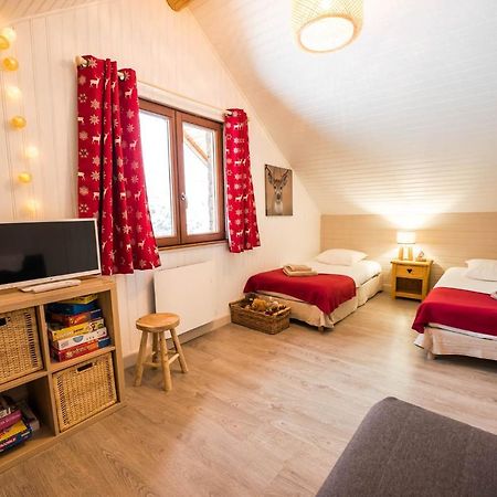 Le Bois Des Neiges Charmant Chalet Authentique A 5 Mn De Gerardmer Xonrupt-Longemer Exterior photo